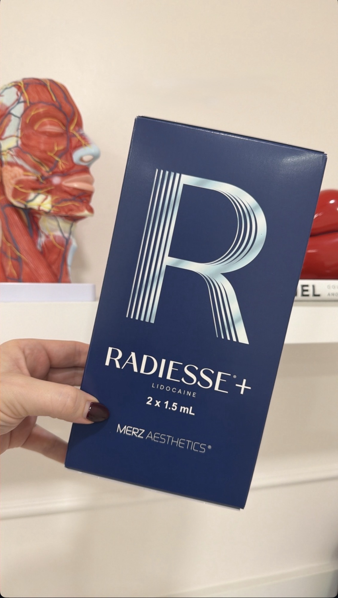 Radiesse+ calcium hydroxylapatite filler by Merz Aesthetics held at The Aesthetic Ranch medical spa in downtown Fort Lauderdale, FL, the collagen-stimulating filler used for jawline, cheek, hand, and skin-tightening treatments.